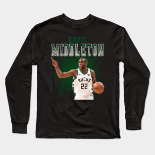 Khris Middleton Long Sleeve T-Shirt